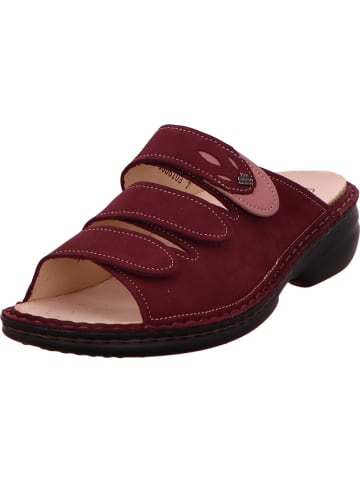 Finn Comfort Klassische Pantolette in dunkelrot