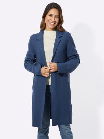 Sieh an! Kurzmantel in jeansblau