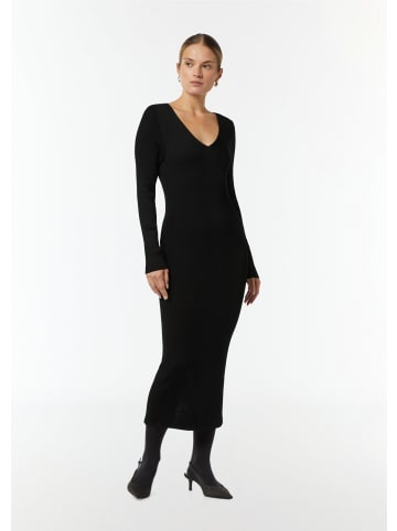 comma Kleid lang in Schwarz
