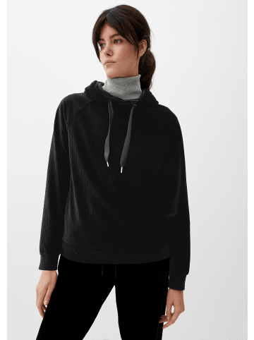 s.Oliver Sweatshirt langarm in Schwarz