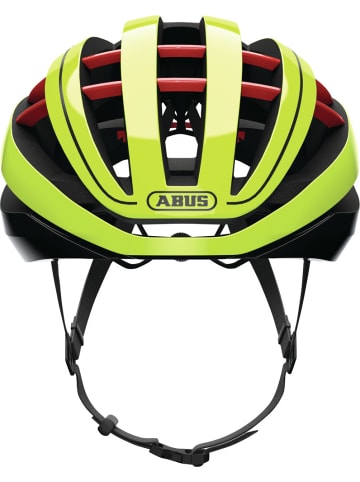 ABUS Road Helm Aventor in neon yellow