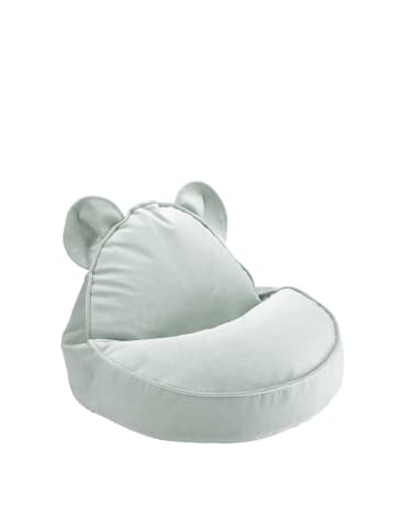 Wigiwama Wigiwama Bear Beanbag / Sitzsack Bär - Farbe: Misty Green (Samt)