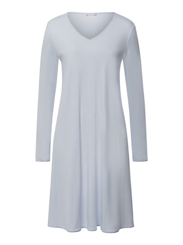 Hanro Nachthemd Cotton Silk in powder blue