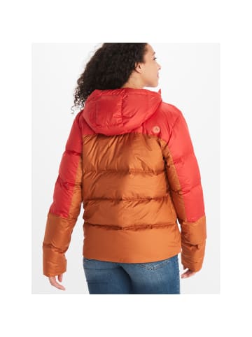 Marmot Jacke W GUIDES DOWN HOODY in Orange