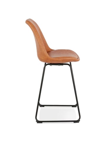 KADIMA DESIGN Barhocker Kunstleder, 67 cm Sitzhöhe, ergonomisch, Rückenlehne