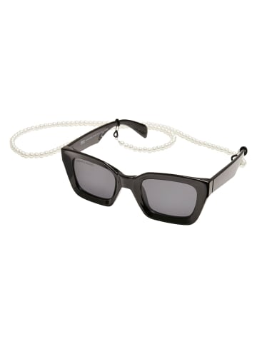 Urban Classics Urban Classics Unisex Sunglasses Poros With Chain in black/black