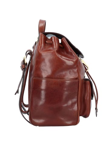 The Bridge Story Donna City Rucksack Leder 31 cm in marrone