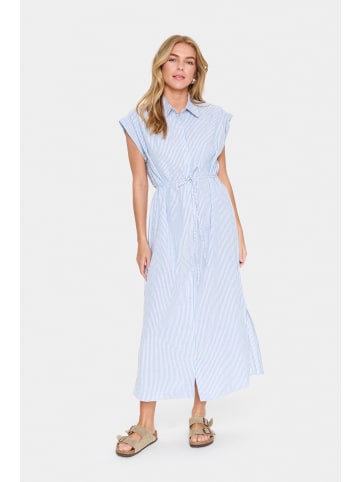 SAINT TROPEZ Kleid KiraSZ Gerade Passform in Palace Blue