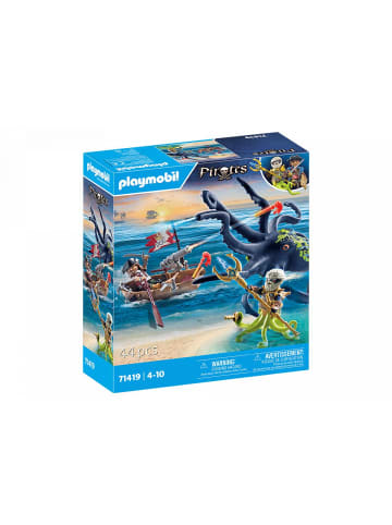 Playmobil Spielfigur Set Piraten Kampf gegen den Riesenoktopus, 4-10 Jahre