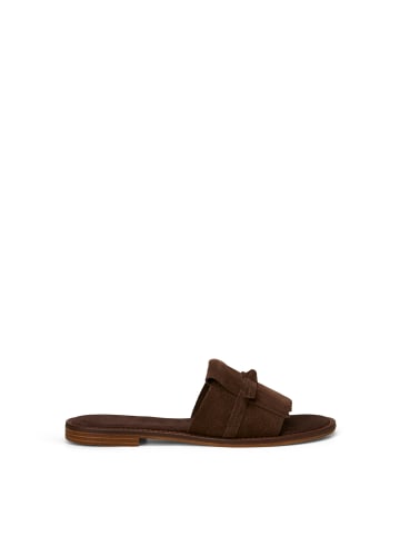 Marc O'Polo Pantolette Model Babette in Burnt Coffee