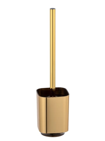 Wenko WC-Bürste AURON, golden in Gold, (B) 9 x (H) 38 x (L) 9 cm