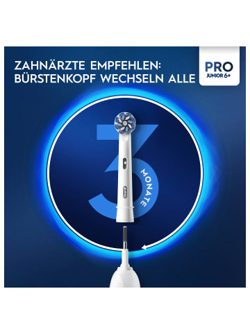 Oral-B Elektrische Zahnbürste "Pro Junior" in Grün