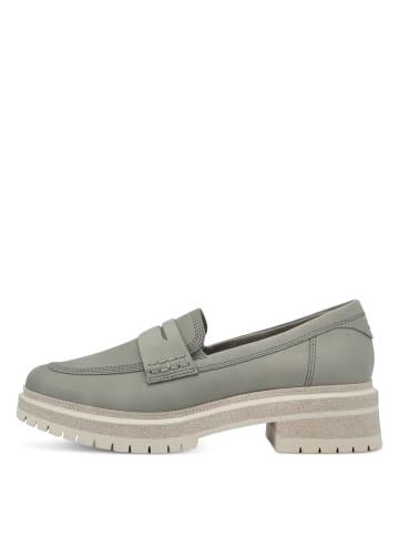 Tamaris Plateau Slipper in Grün