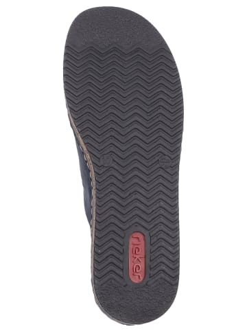 rieker Pantoletten Comfort in Blau