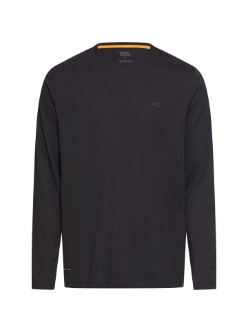 Camel Active fleXXXactive® Langarmshirt mit Stay Fresh Funktion in Schwarz