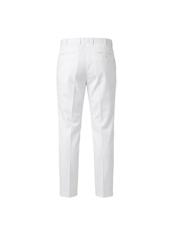 Malo Weiß Baumwolle Herren Hose
