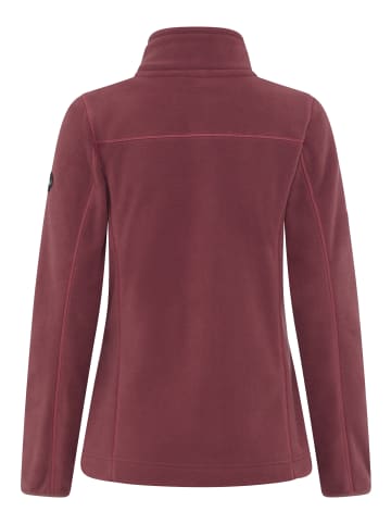 Polarino Fleecejacke in Rosa braun