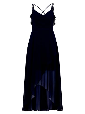 Vera Mont Abendkleid mit Volant in Night Sky
