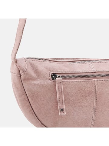 FREDs BRUDER Riffel Umhängetasche Leder 30.5 cm in powder rose