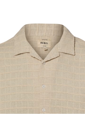 Redefined Rebel Kurzarmhemd RRCorey in sand