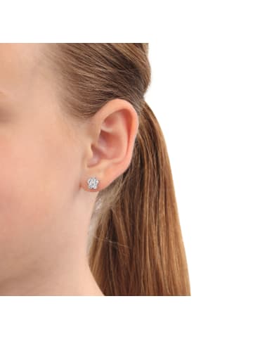 Amor Ohrstecker Silber 925, rhodiniert in Silber