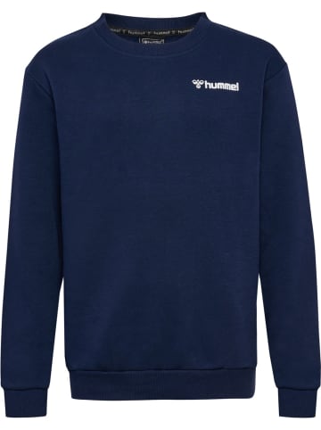 Hummel Kinder Sweatshirt "Hmlmover Cotton Sweatshirt Kids" in Blau