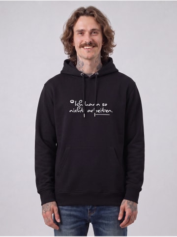 wat? Apparel Sweatshirt Ich kann so nicht arbeiten in Schwarz