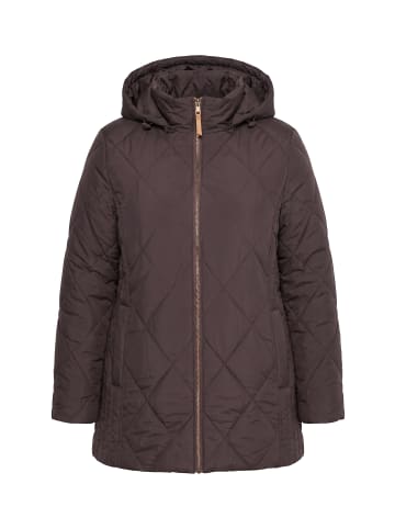 Ulla Popken Steppjacke in pinienbraun