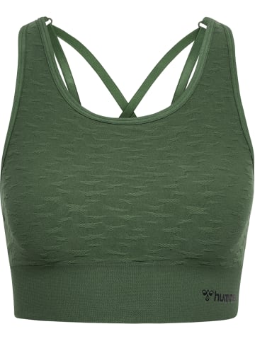 Hummel Hummel Top Hmlmt Yoga Damen Atmungsaktiv Feuchtigkeitsabsorbierenden Nahtlosen in CLIMBING IVY