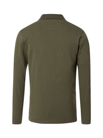 CASAMODA Polo-Shirt Langarm in Blau