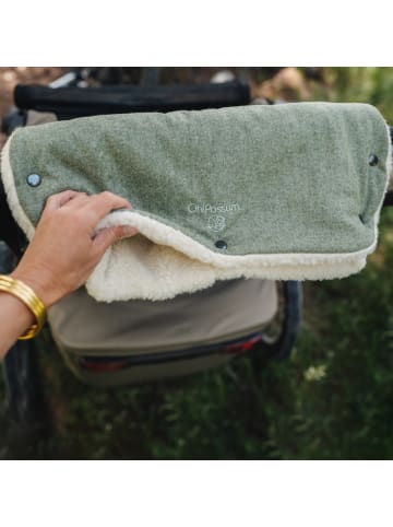 Kinderhaus Blaubär Handmuff TOP in Sage Green