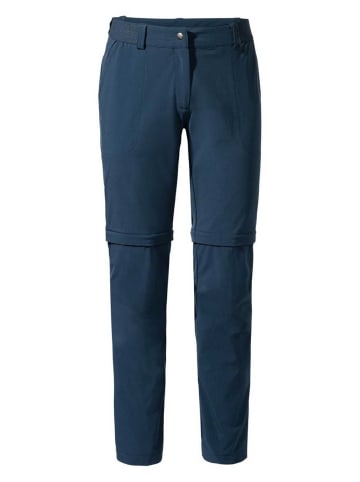 Vaude Trekkinghose Wo Farley Stretch ZO Pants I in Blau
