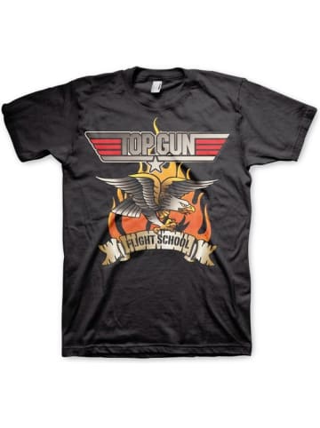 TOP GUN T-Shirt in Schwarz