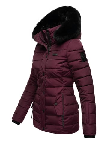 Navahoo Winterjacke Milianaa in Aubergine