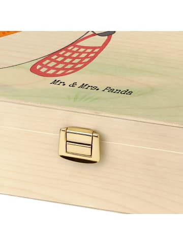 Mr. & Mrs. Panda Teebox Einhorn Vegan Design mit Spruch in Weiß