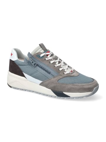 Allrounder Halbschuh Scarmaro Veloursleder in Mid Grey / Jeans