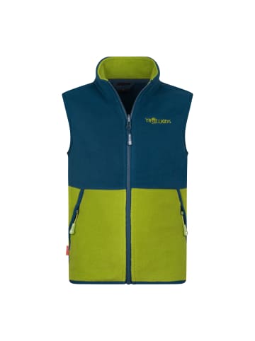 Trollkids Fleeceweste Kjerag in pear green