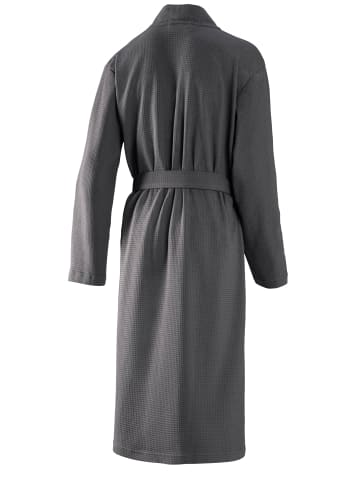 JOOP! JOOP! BADEMANTEL UNI PIQUÉ Herren-Kimono 54/56, Anthrazit