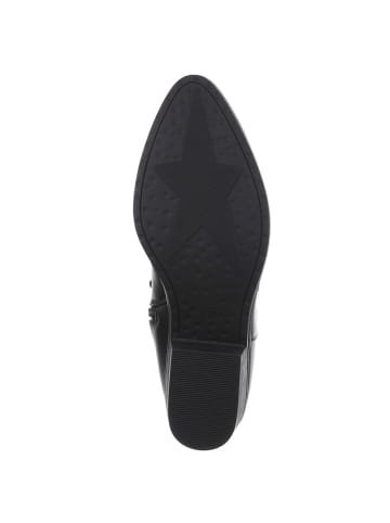 Ital-Design Stiefel in Schwarz