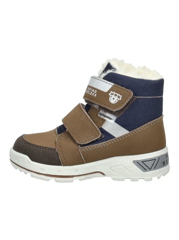 PEPINO Stiefel Braun/Blau