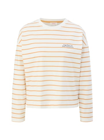 s.Oliver T-Shirt in 17G7_honiggelb
