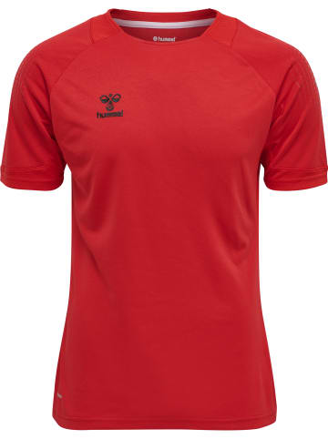 Hummel Hummel T-Shirt Hmllead Multisport Herren Leichte Design Schnelltrocknend in TRUE RED