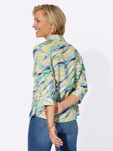 WITT WEIDEN Bluse in pistazie-vanille-bedruckt