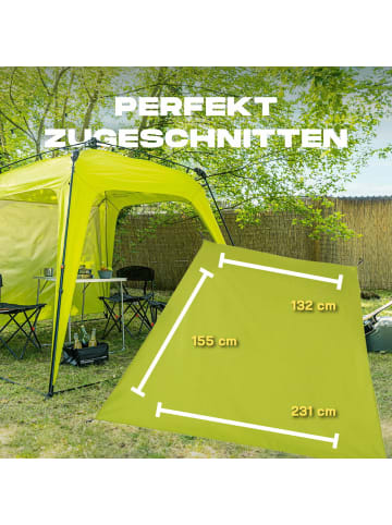 Where Tomorrow Pop Up Pavillon Seitenwand 132x225cm grün grün