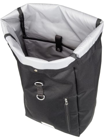 SANDQVIST Rucksack Ground Rolltop Backpack L in Black