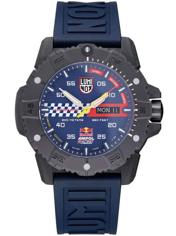 Luminox Herrenuhr Automatik Master Carbon Blau LE