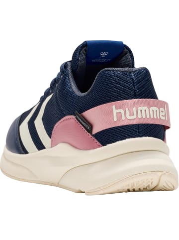 Hummel Sneaker Mid Reach 250 Recycled Tex Lace Jr in BLACK IRIS/PINK