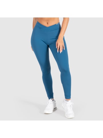 SMILODOX Leggings Fastlane in Dunkelblau