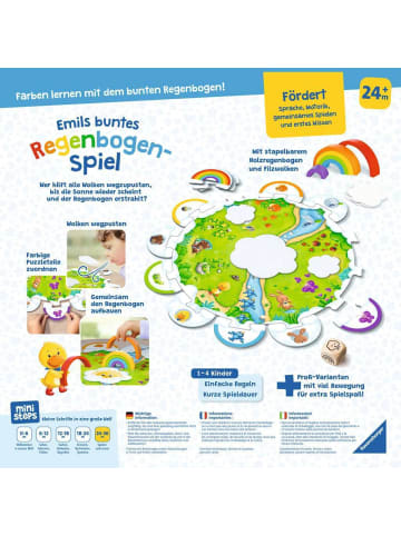 Ravensburger Ravensburger Emils buntes Regenbogen-Spiel in bunt
