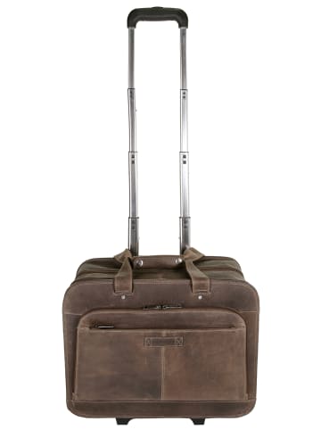 Harold's Business Trolley ANTIK in braun